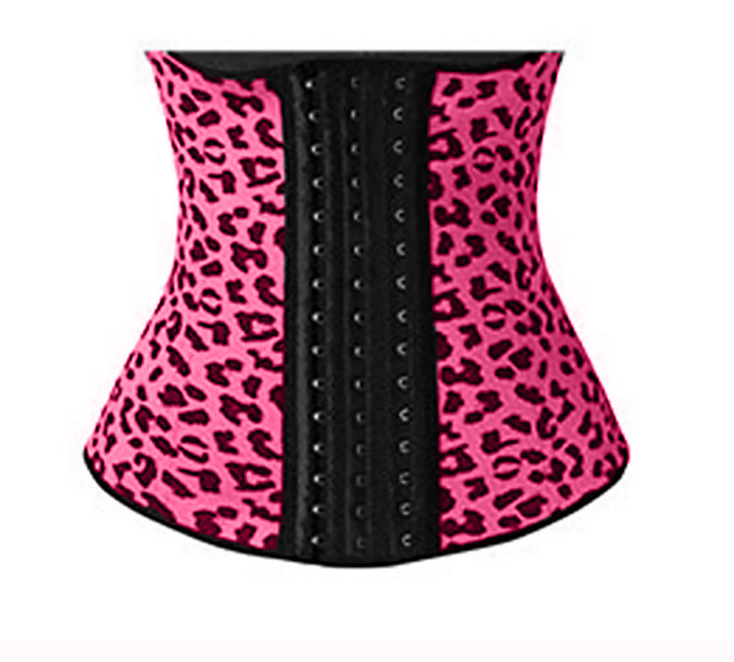 LEOPARD EXTREME WAIST TRAINER-PINK